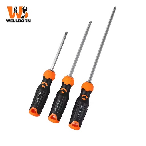 Tire Handle Detachable Double Headed Magnetic Screwdriver Easy to Work in Narrow Spaces or at Heights