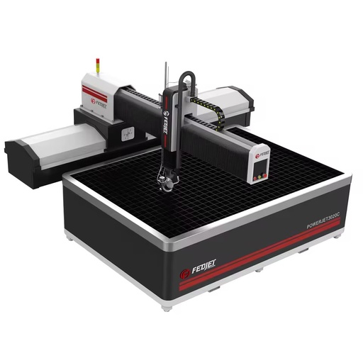 Compact 5 Axis Hydro Jet Cutting Machine with Water for Marble and Ceramic Tiles Waterjet Cutting