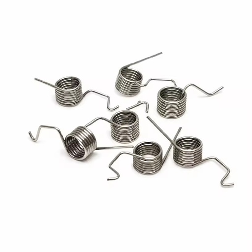 Custom Stainless Steel Torsion Spring V-Shaped Spiral Half Stub Axle Metal Constant Torque Spring Manufacturer
