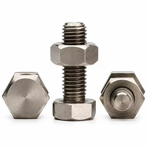 Hexagon Hex Head Machine Screw Bolt and Nut M4 M8 Titanium M1 M2 M3 M4 M5 Plain DIN OEM