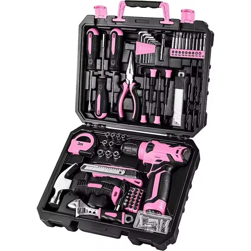 Tools Set Box Electrical Pouch 126pcs Power Tool Combo Kit Power Tool Accessories Mechanic Tool Set Box