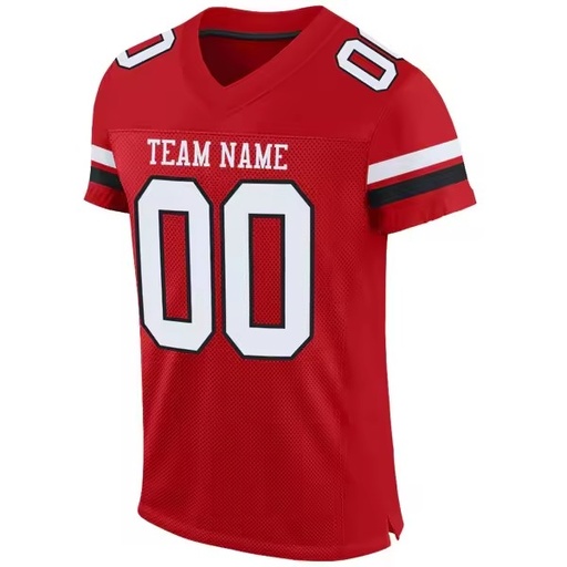 New All 32 Teams Stitch Heat-Transfer Printed Name Number American Football Jersey 100% Polyester High Quality Stand Collar