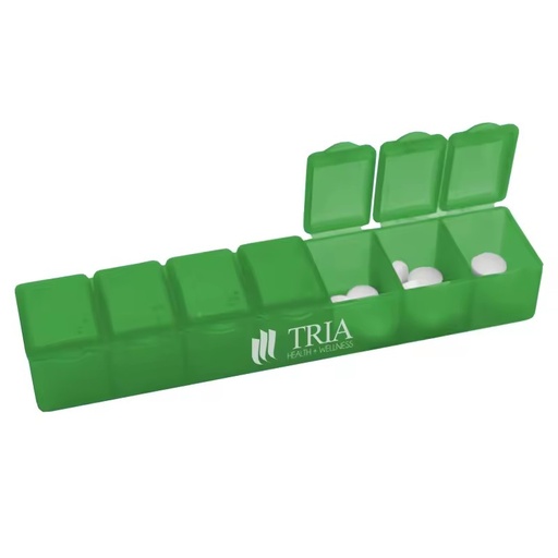 Made 7-Day Pill Dispenser - Great for Travellers, Holds a Week's Worth of Pills and Comes with Your logo