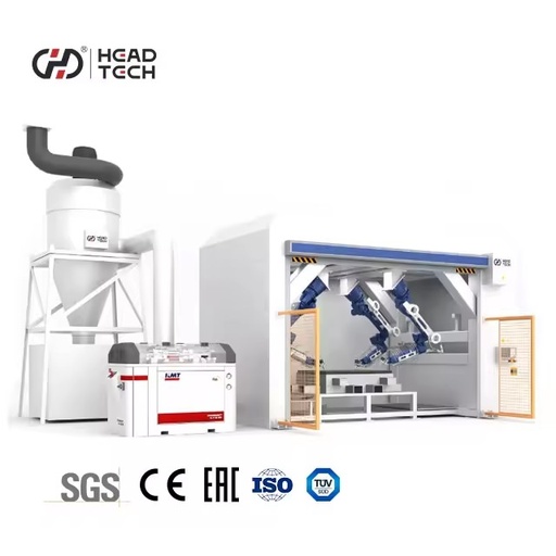 Automatic 6 Axis 3d Robot Water Jet Cutting Machine