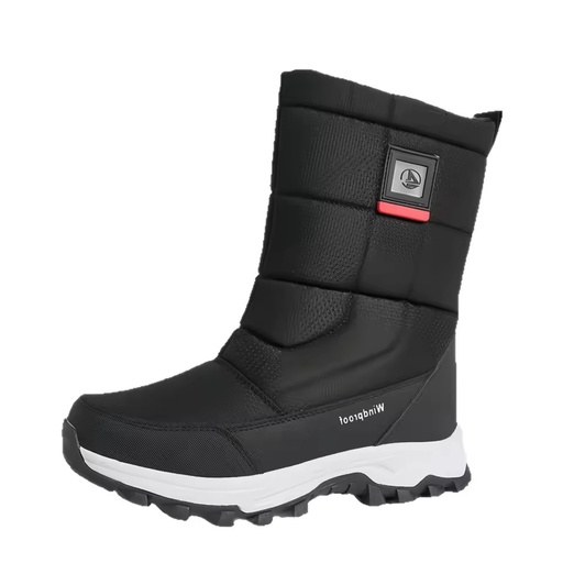 Winter Ankle Fur Plush Waterproof Snow Boots for Women High Quality Export Big Size EVA Insole
