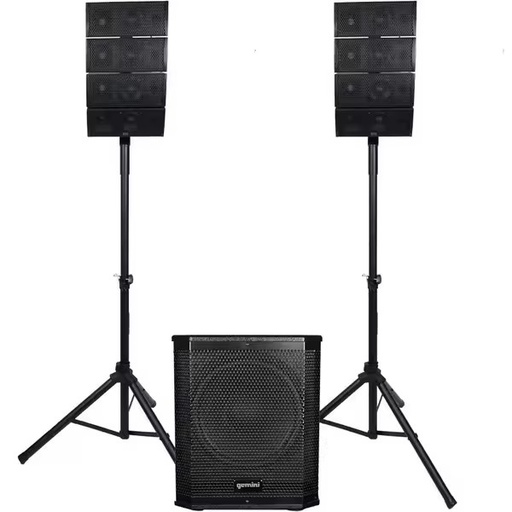 Made LRX-448 Portable Lines Arrayy Speaker System w/ Subwoofer