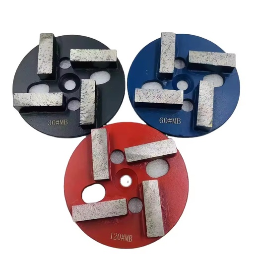 4 Inch Best Quality Diamond Metal Grinding Disc for Hard Concrete Floor Grinding Shoe for Hard Concrete Floor