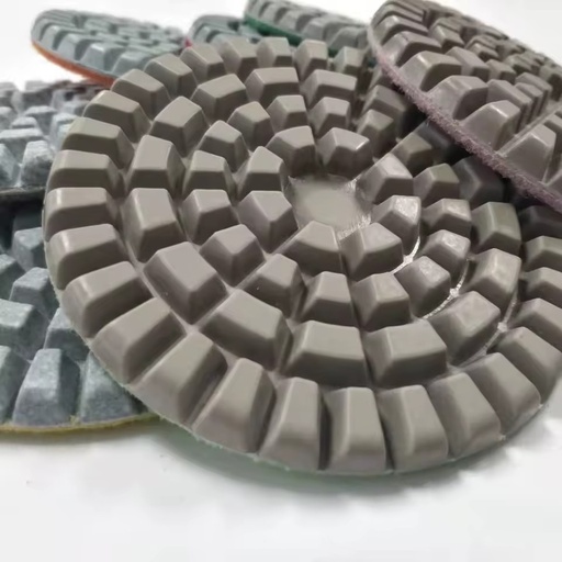 7PCS 4Inch Dry Diamond Polishing Pads 5 Steps Grinding Discs for Granite Stone Concrete Floor Marble Polishing