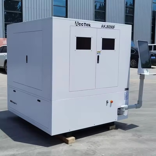 Fully Enclosed 600x900 Hiwin Fiber Laser Cutting Machine Safety Cover Water-Cooled High-Accuracy AI for Industrial Metal Cutting