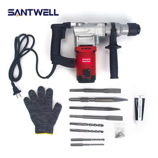 Heavy Duty 950W 3-in-1 Rotary Hammer Drill, Corded Demolition Electric Jack Hammer with Anti-Vibration for Concrete Masonry