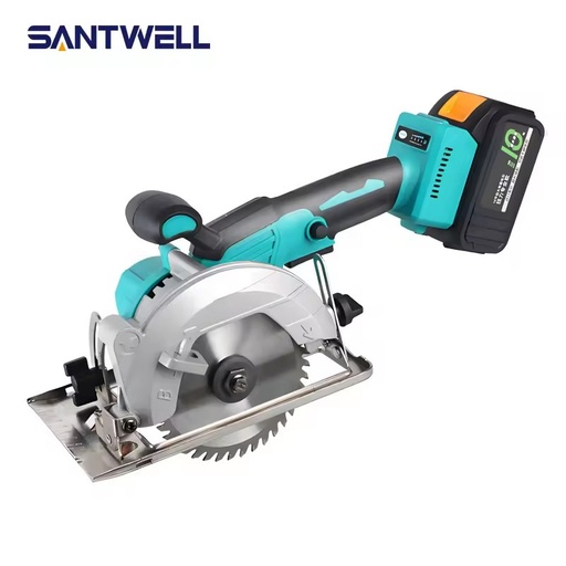 Professional 5/6 Inch Brushless Cordless Electric Handheld Saw Wood Cutting Machine Heavy Duty Power Tools for Construction
