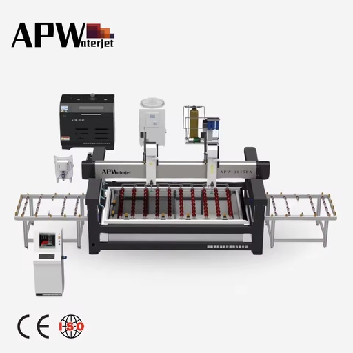 APW Water Jet CNC Cutter glass Stone Marble Waterjet Granite Waterjet Cutting Machine with 5 Axis