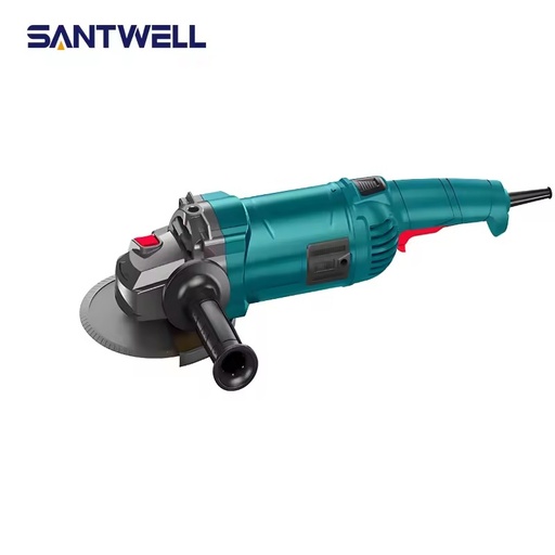 230mm Large Angle Grinder 9" High Power Cordless Electric Grinder Brushed Motor Tool for Construction & Industrial Grinding