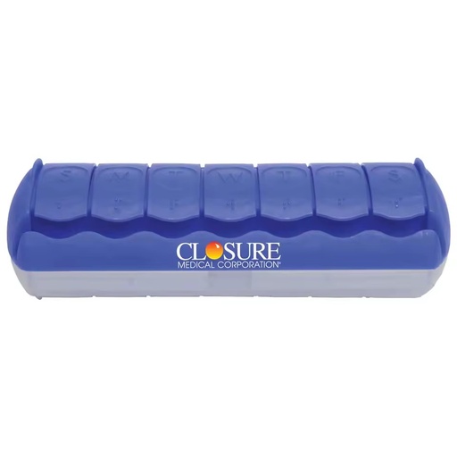 Made and Printed 7-Day AM/PM Med Minder Pill Box with a One Color Print in One Location