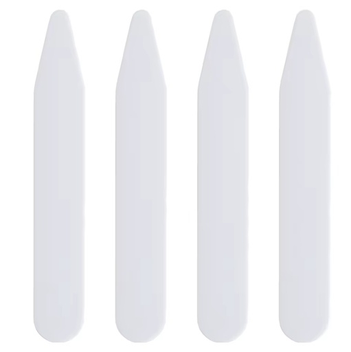 Based, in Stock Plastic Collar Stays 2 2.2 2.5 2.7 3 Inches One Size Different Various Sizes Bones Inserts Stiffeners for Men Dress Shirts
