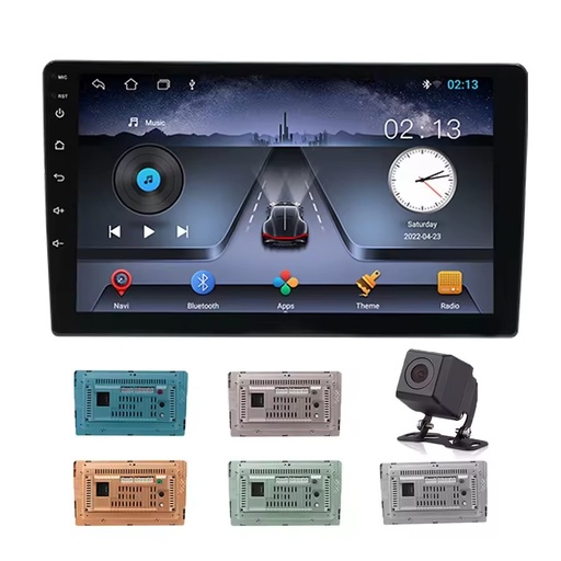 Portable 2 Din Android GPS Navigator Radio for Toyota Yaris Vitz Platz 2005-2011 Carplay Multimedia Player Touch Dashboard