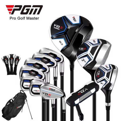 PGM MTG073 YB5 Beginner Equipment Right Handed Men Golf Clubs Complete Set with Golf Bag