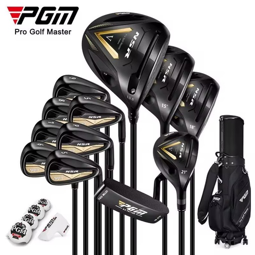 PGM MTG056 NSR 5 Right Handed High-end Advanced Men Golf Clubs Complete Set with Travel Golf Bag