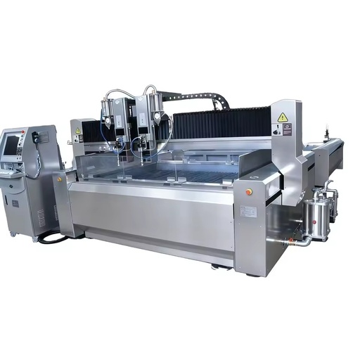Water Jet Cutting Machine 3-Axis High-Accuracy 0.01mm 380V 40W Motor Tile Mosaic Furniture Manufacturing Pump 1-Year
