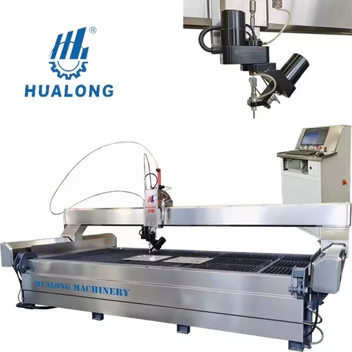 Stone Machinery HLRC-4020 High Quality Control Granite Tile Marble Mosaic Stone Cnc Waterjet Cutting Machine