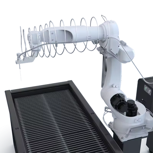 Forplus Robotic Waterjet Cutting System 6 Axis Industrial Robot Waterjet Cutter