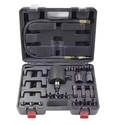 24pcs Pneumatic Diesel Injector Removal Tool Kit Air Vibration Car Disassembly Tool