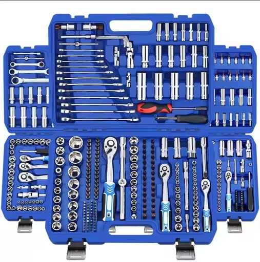 216/172/151/108pcs Deep Socket Set Toolbox Drive Mechanics Hand Tools for Auto Repairing Vehicle Tools