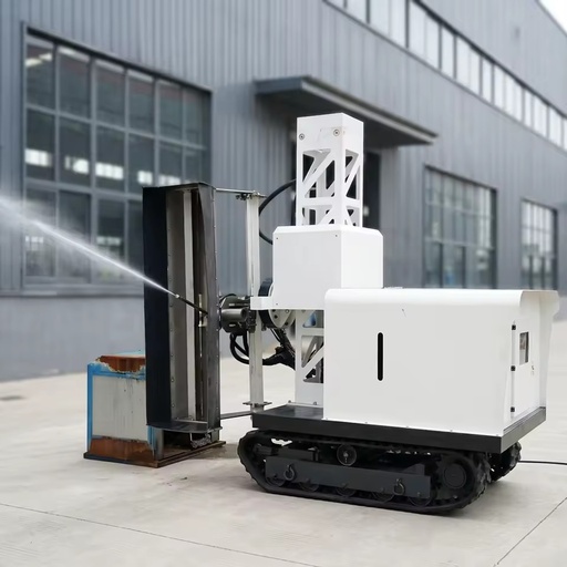 New Heavy Duty Stainless Steel Concrete Cutting Ultra High Pressure Cold Water Diesel Cleaner Hydro Jetting Machine 1100HP