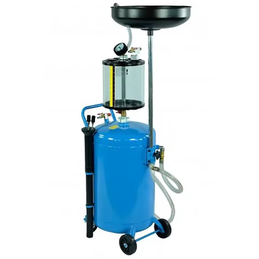 80L Waste Oil Drainers with tank Portable Oil Drain Air Operated Drainer Oil Change Machine for Car