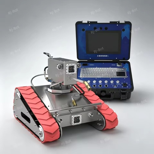 RJ-BOT S6 Industrial High Pressure Water Washing Robot for Tank Cleaning
