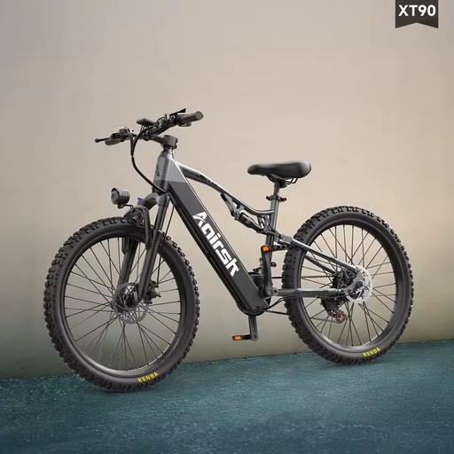 Aairsk XT90 Electric Bike with 250W Motor 26 Inch Tire Double Disc Brake Ebike Electric Off-Road Bike Electric Commuting Bike