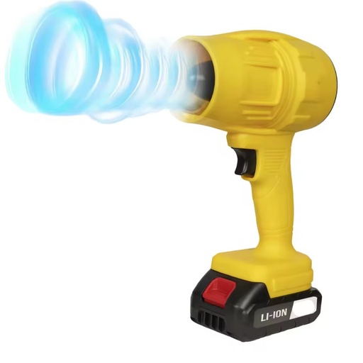 High-Power Cordless Turbo Fan Portable Outdoor Rechargeable Lithium Leaf Dust Collector DIY Grade Storm Blowers