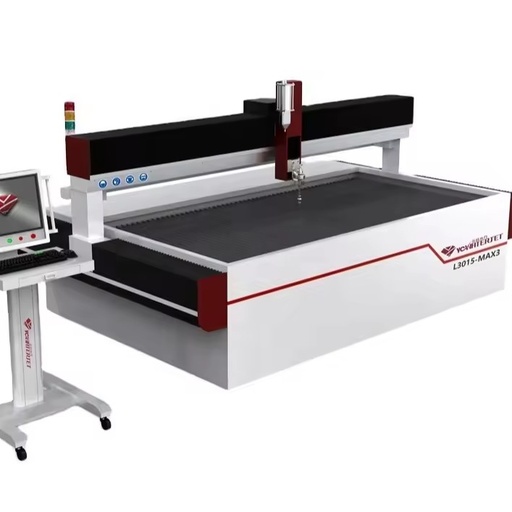 YCWJ High Pressure Water Jet Cutter Cutting by Water Jet for Aluminum Stone Plastic Glass