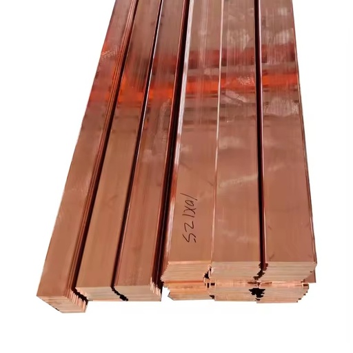 Factory Direct Supply Price C1100 C1200 C1220 99.9% Pure Flat Rod Copper Flat square bar