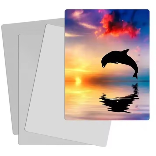 Dye Sublimation Aluminum Blanks Metal Sheet for Photo Printing