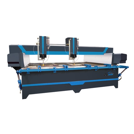 Water Jet CNC Cutting Machine PLC Motor Pump High-Power 40KW