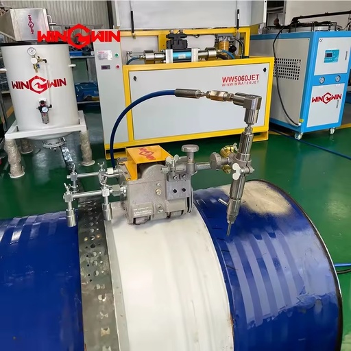 Waterjet Cutting Machine with High Pressure Intensifier Pump Portable Water Jet Cutting Machine