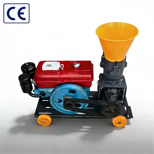 8HP Diesel-Powered High Productivity Animal Feed Pellet Machine
