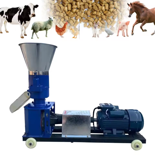 New Model 3/4kW Motor Fish Feed Making Machine 220V Automatic Aquaculture Feed Pelletizer for Tilapia Shrimp Crab