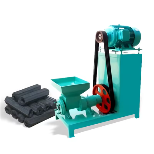 Automatic Charcoal Stick Making Machine-15 kW Motor 160-200kg/h Capacity Eco-Friendly Wood Carbon Equipment for BBQ