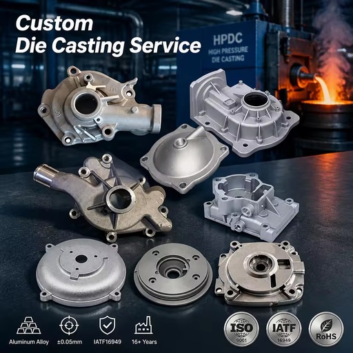 Custom Die Casting Service Aluminum Alloy Vehicle Parts OEM ODM Precision Auto Components Wholesale Factory