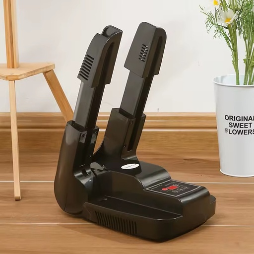 Amz Custom Logo Foldable Shoe Dryer Ozone Deodorizing Electric Telescopic Home Hotel Smart Shoe Boot Dryer with Timer