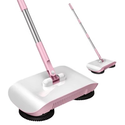 AMZ Manual Floor Non-Electric Plastic Magic Broom Home Cleaning Tools Sweeper Dual Brushes Combination Broom Mop Sustainable