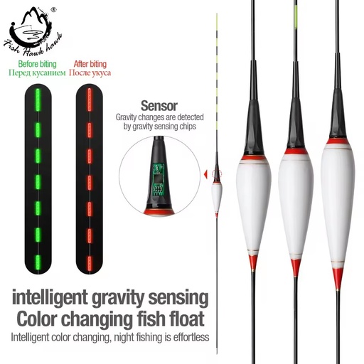 Fishing Floats Set Buoy Bobber Fishing Light Stick Floats Fluctuate Mix Size Color Float Buoy for Fishing Accessories