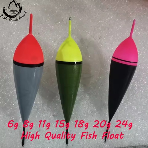 Barguzinsky Foam EVA Vertical Buoy Fishing Float 6g-24g Tackle