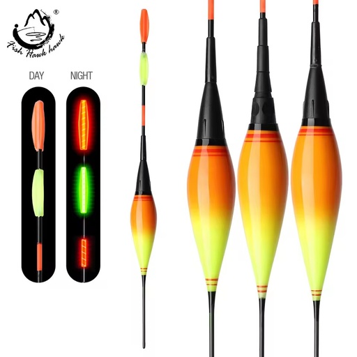 Fishing Floats Set Buoy Bobber Fishing Light Stick Floats Fluctuate Mix Size Color Float Buoy for Fishing Accessories