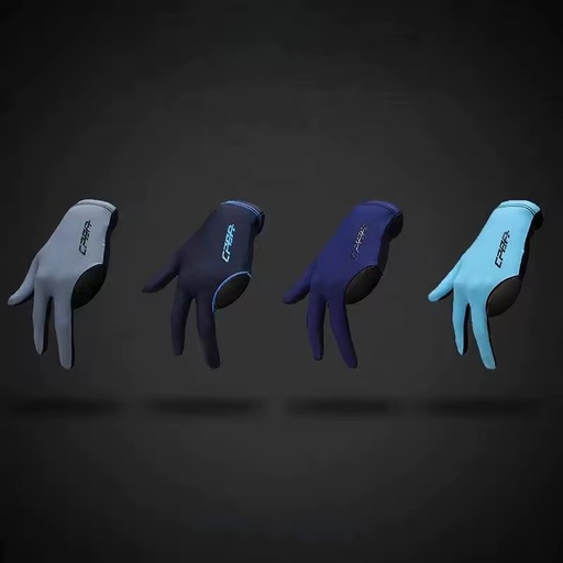 Original CPBA Professional 3-Finger Billiard Glove Breathable Fabric Left Hand for Snooker & Pool Multi-Color Options