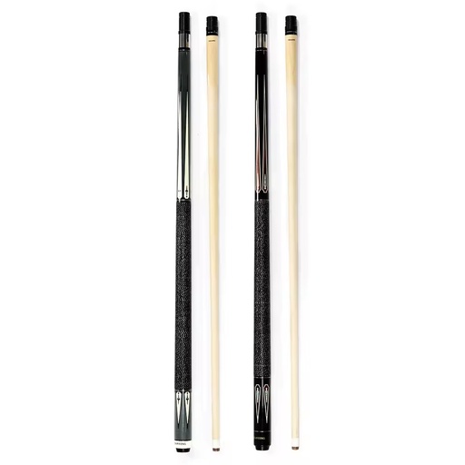 Wholesale Price Super Quality Billiard 2-pc Maple Wood Cue 58" Length Linen Thread Grip Jianying Pool Sticks with Joint Cover