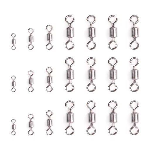 Wholesale Sea Fishing Tackle Accessory Copper US Swivels High Speed Rotation Fishing Swivel