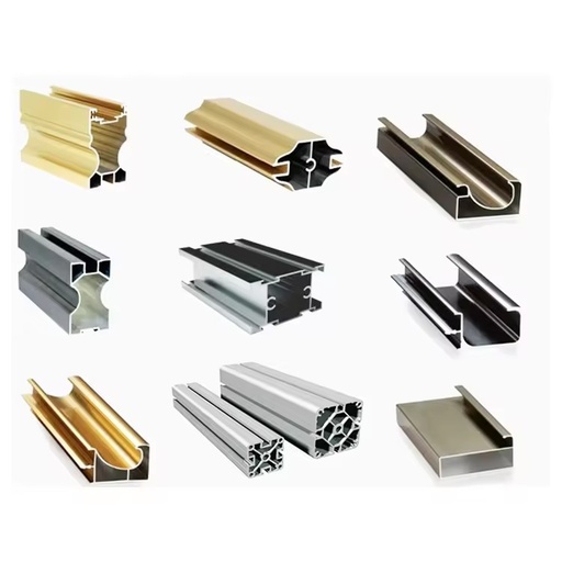 Customized Powder Coating Industrial Aluminum Profile Aluminium Extrusion Processing 6000 Series Aluminum Profiles